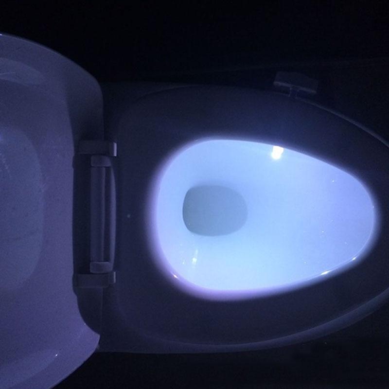 8 Colors Led Toilet Nightlight Motion Activated Sensor Lamp