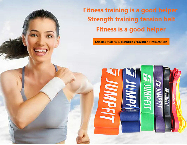 Set Of Natural Latex Pull Up Exercise Resistance Bands Gym Equipment