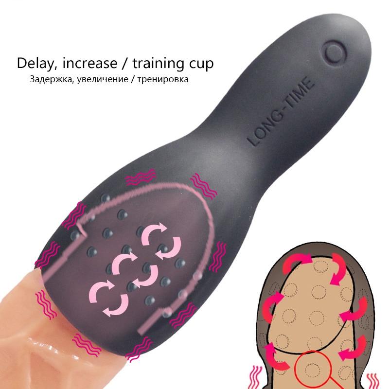 Silicone Masturbator Cup Penis Stamina Trainer