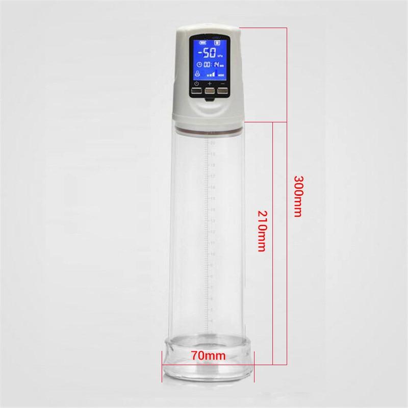 Electric Penis Vacuum Pump Usb Rechargeable Cock Enlargement Bdsm