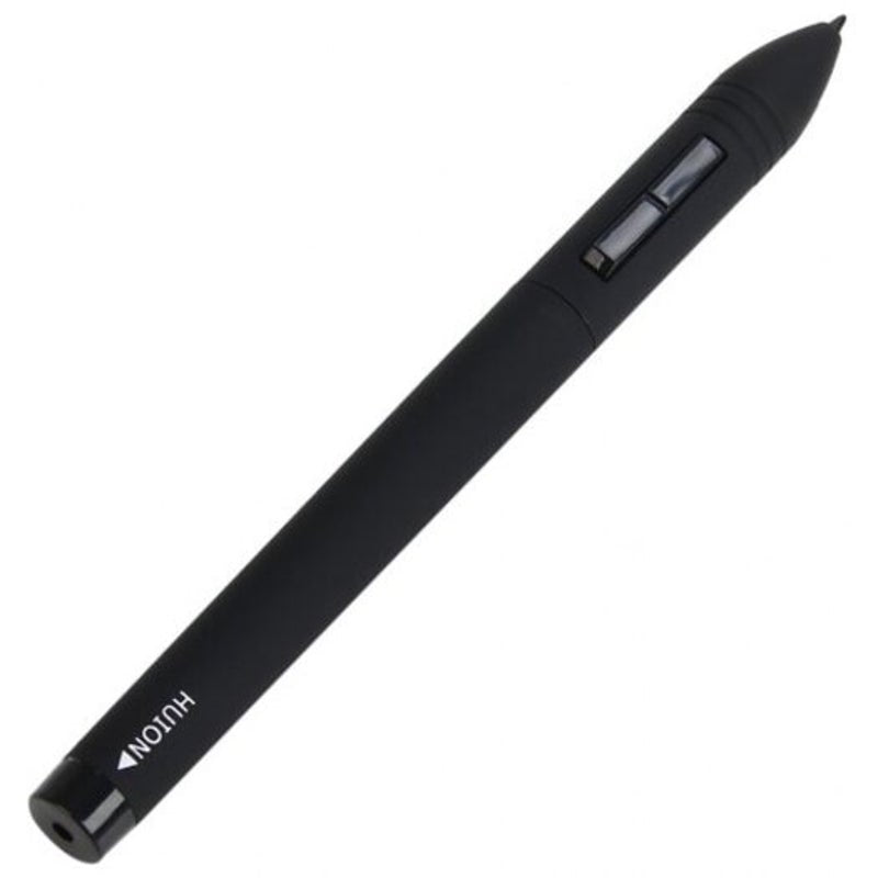 P80 Rechargeable Graphic Drawing Tablet Pen With Built In Li Ion Battery Black