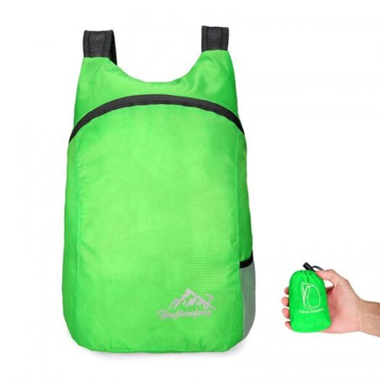 Waterproof Sports Folding Backpack Outdoor Hiking Green