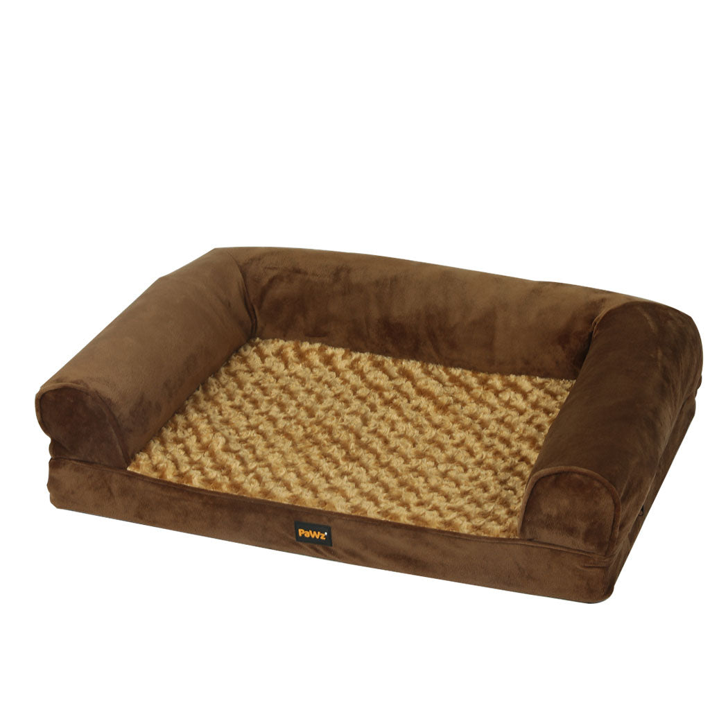 Pawz Pet Bed Sofa Dog Bedding Soft Warm L