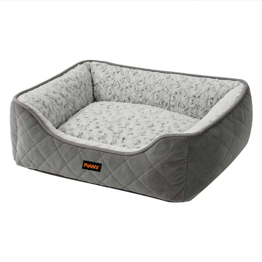 Pawz Pet Dog Calming Bed Fluffy Washable Cushion M