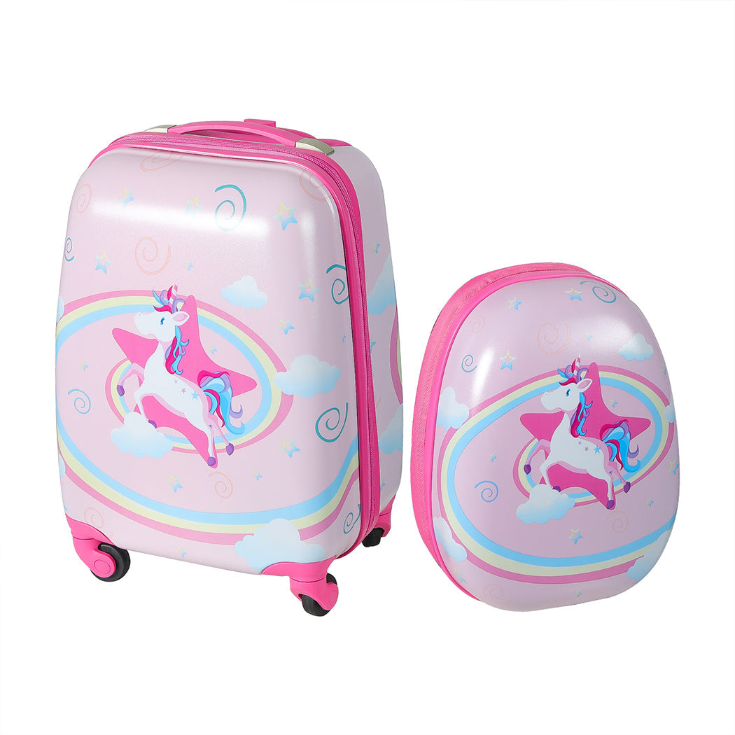 Bopeep 16''13'' 2Pcs Kids Luggage Backpack Set