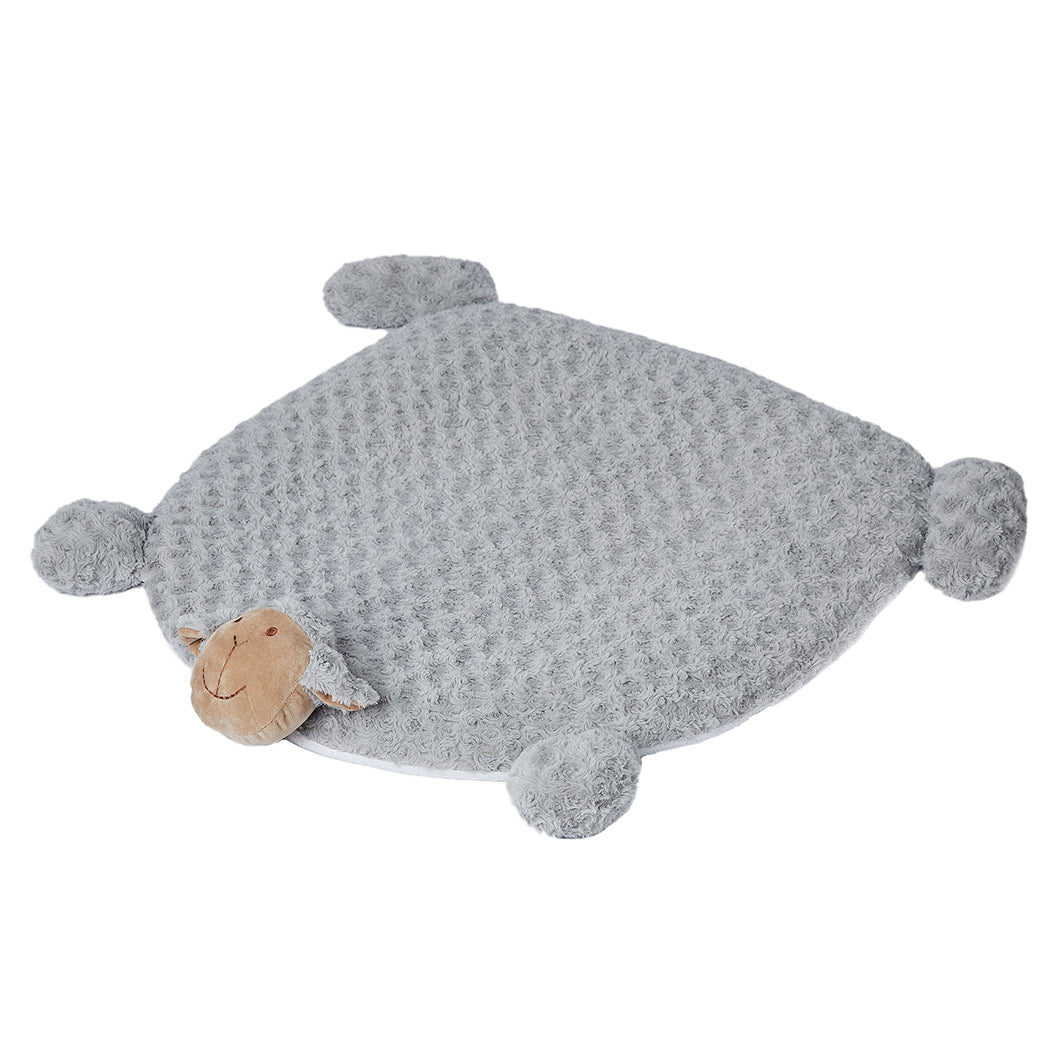 Pawz Pet Bed Cat Calming Dog Squeaky M Grey Medium