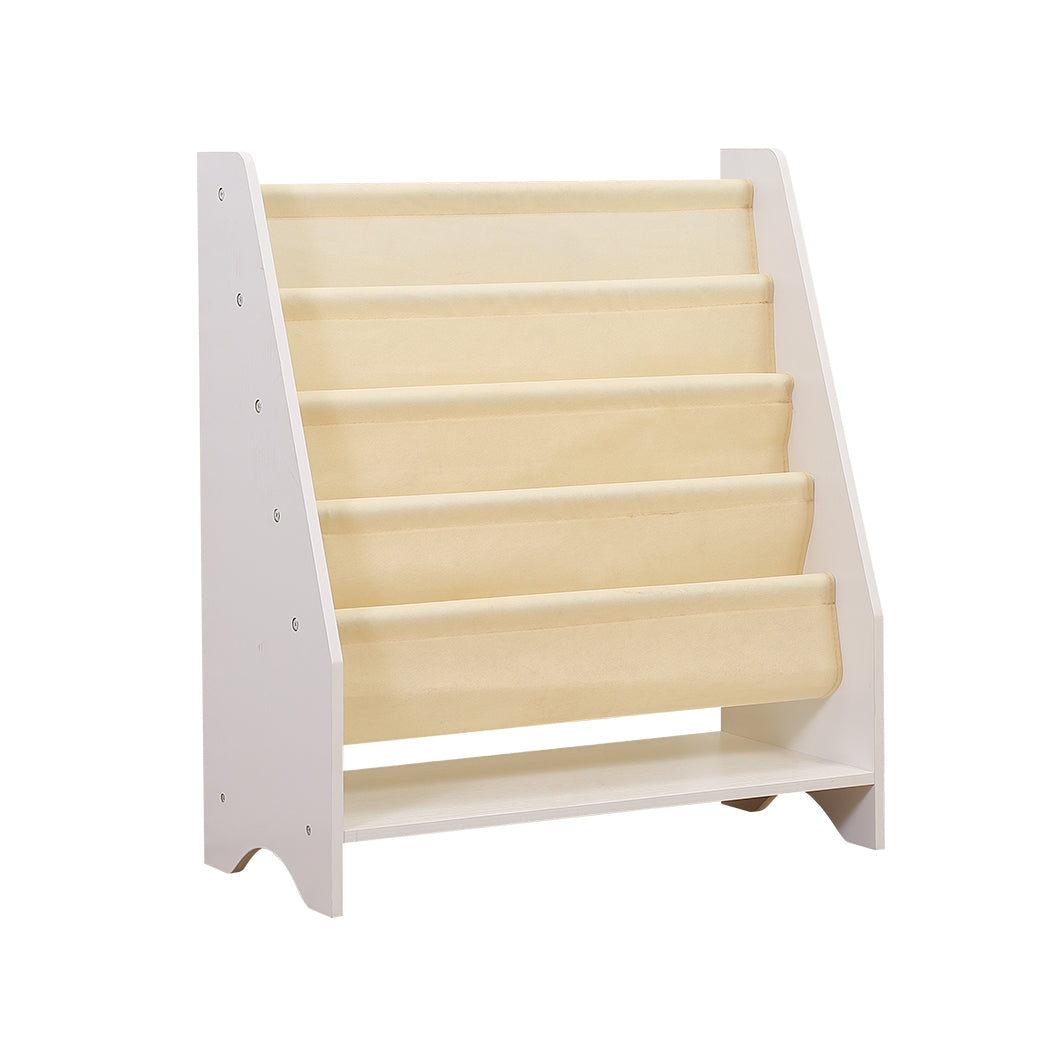 4 Tier Kids Bookshelf Bookcase Magazine