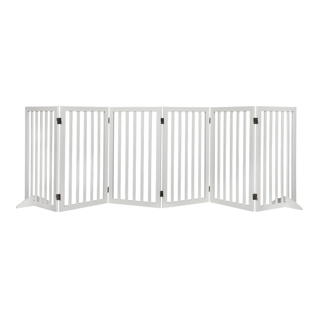 Pawz Pet Gate Dog Fence Safety White 10 Pack