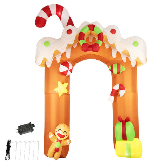 Santaco Christmas Inflatable Lighted