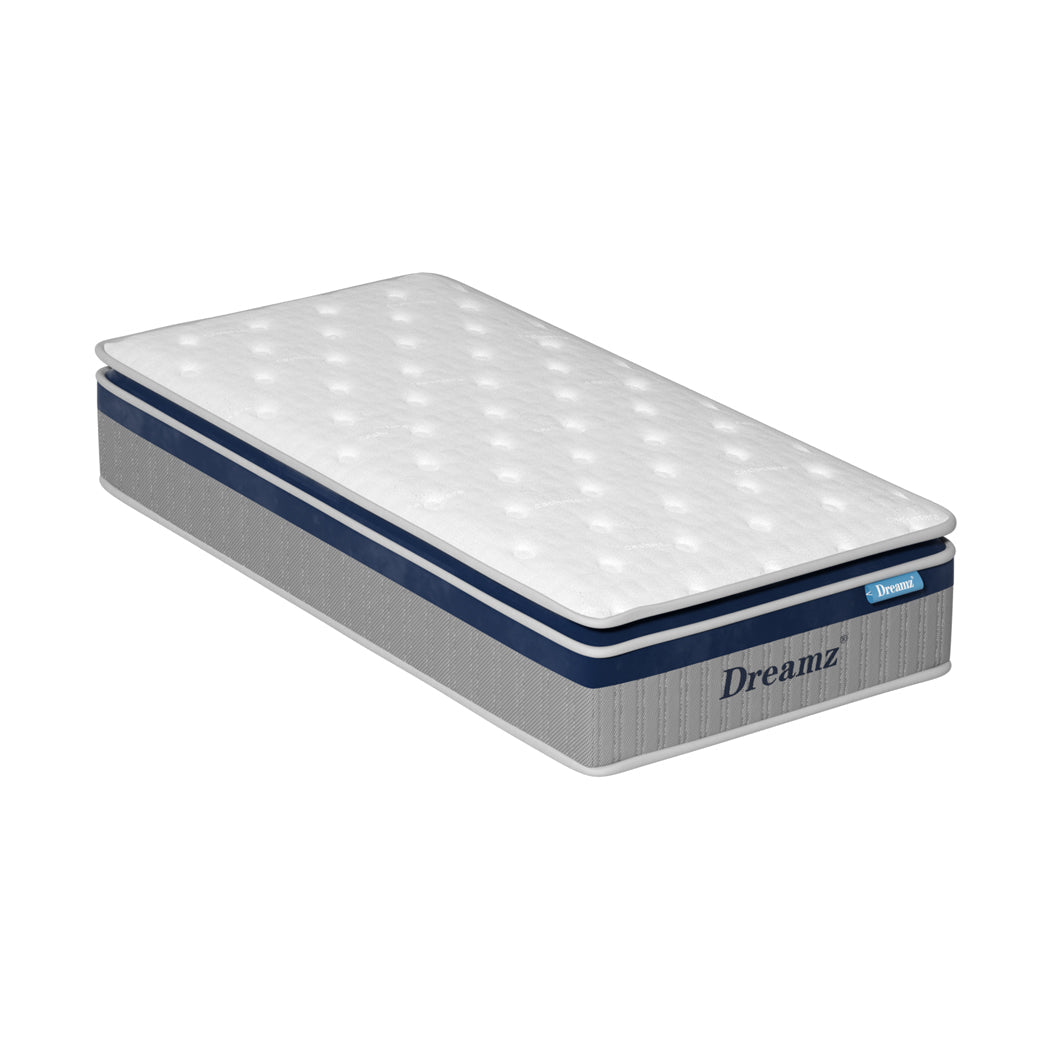 Dreamz Spring Mattress Pillow Top All Sizes 32Cm
