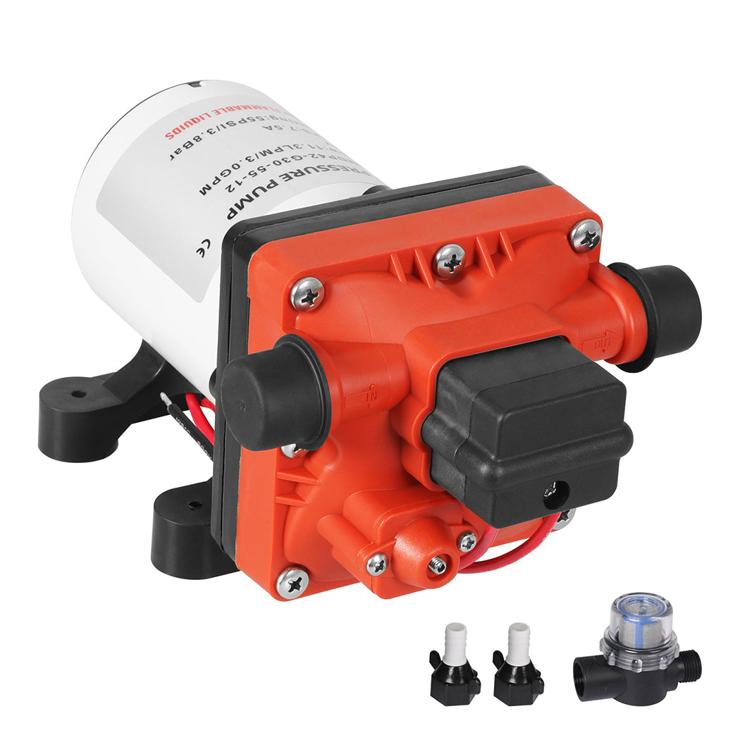 12V Water Pump High Pressure Fast Self Priming