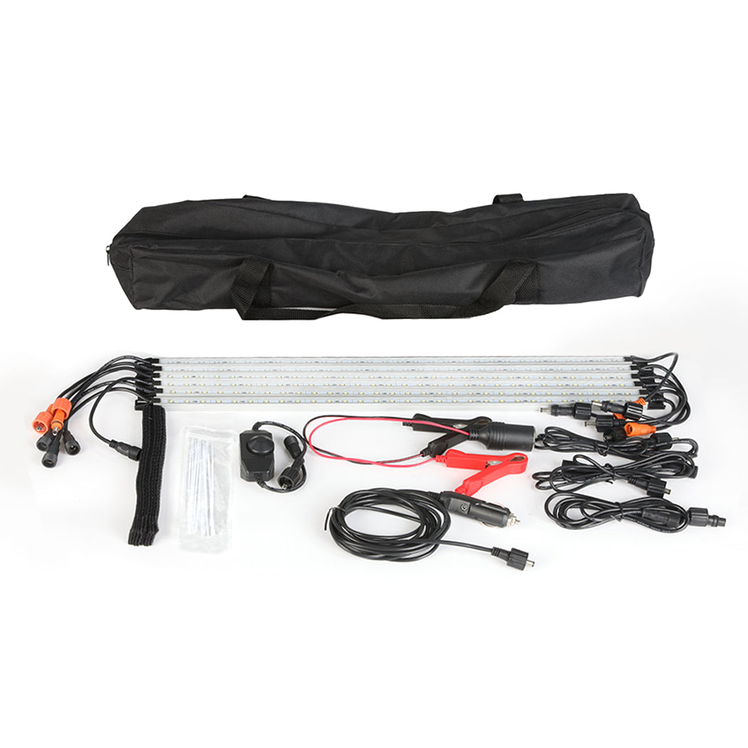 12V Led Strip Light Bar 6Pcs Waterproof