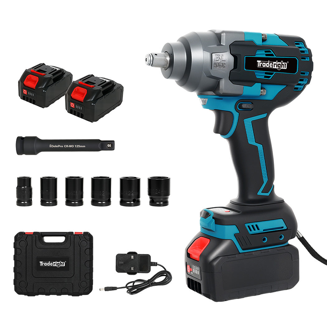 Traderight Cordless Impact Wrench 900N.M 4.0Ah Battery