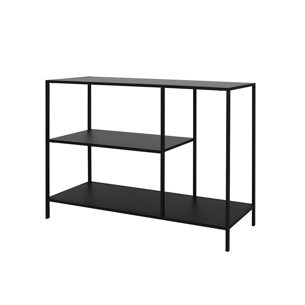 3 Tier Console Table Office Furniture Storage Modern Stylish Organizer For Workspace
