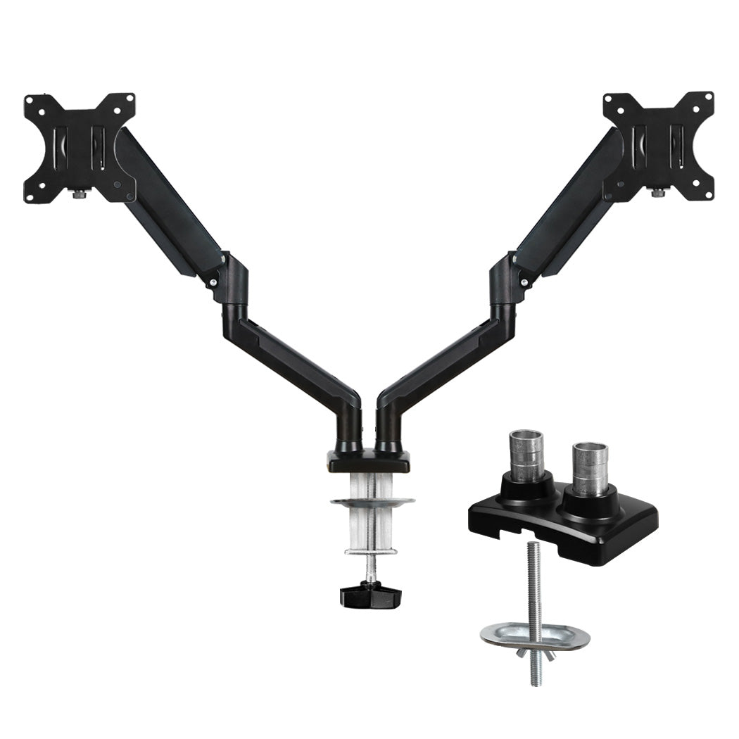 Traderight Dual Arm Monitor Mount Fits 1332 Inch Displays
