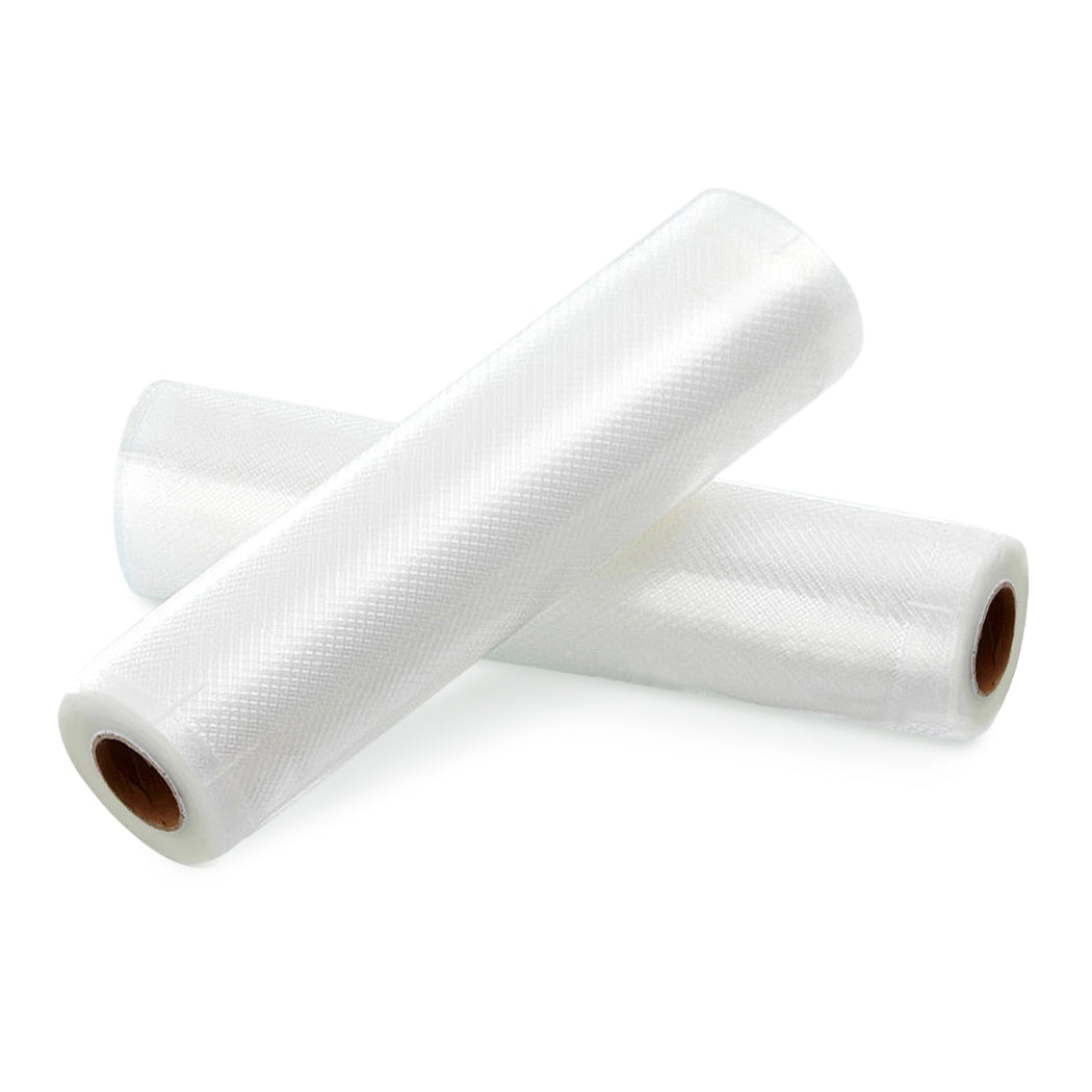 TOQUE 4 Rolls Vacuum Food Sealer Bags – Large Size