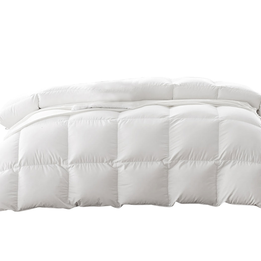 Dreamz Duck Down Feather Quilt 200Gsm King Single