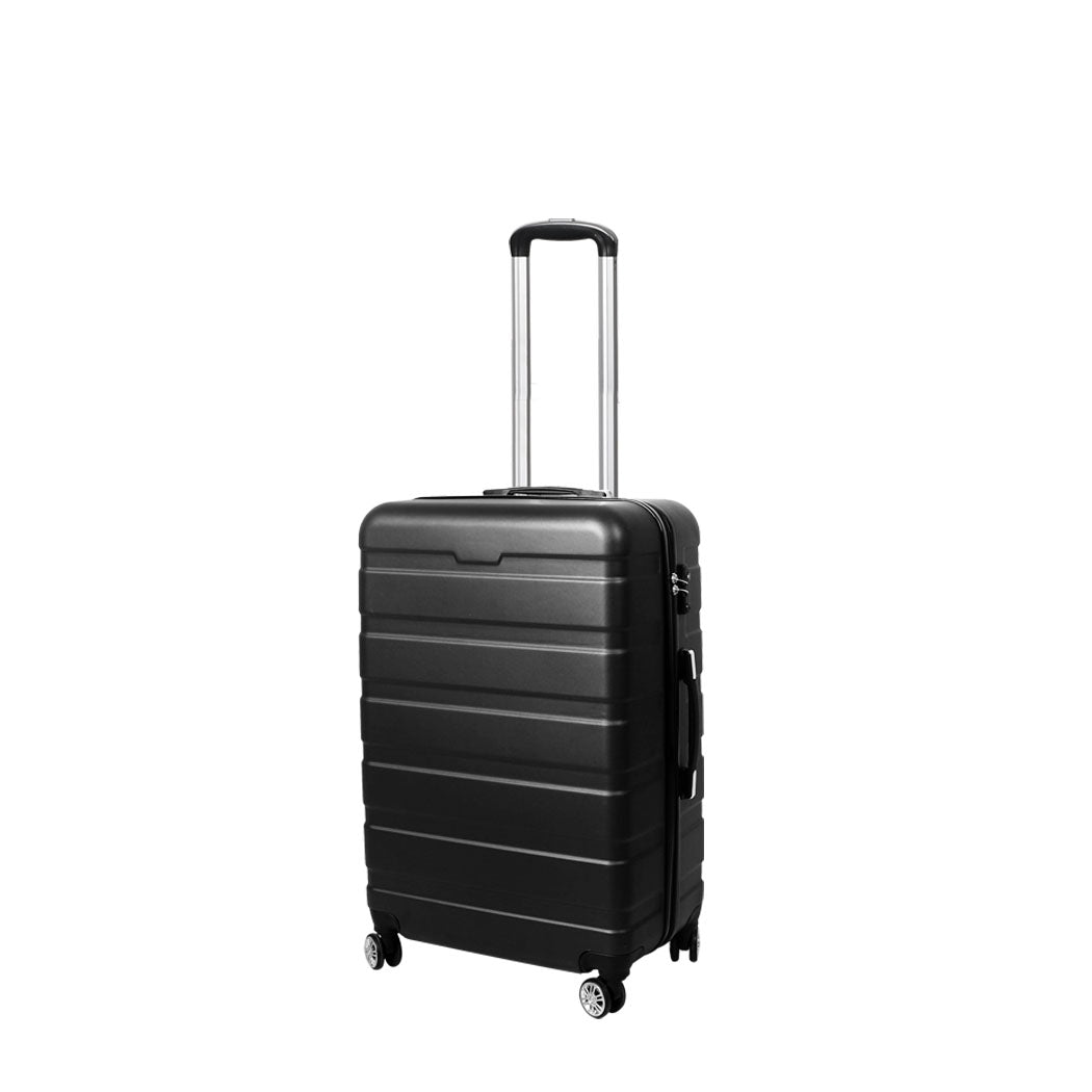 Slimbridge 24" Luggage Case Suitcase Black Inch
