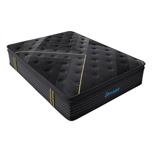 Dreamz Super King 35Cm Bamboo Euro Top Spring Mattress