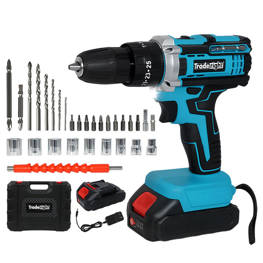 Traderight 21V Cordless Drill Driver Set 22.0Ah Battery