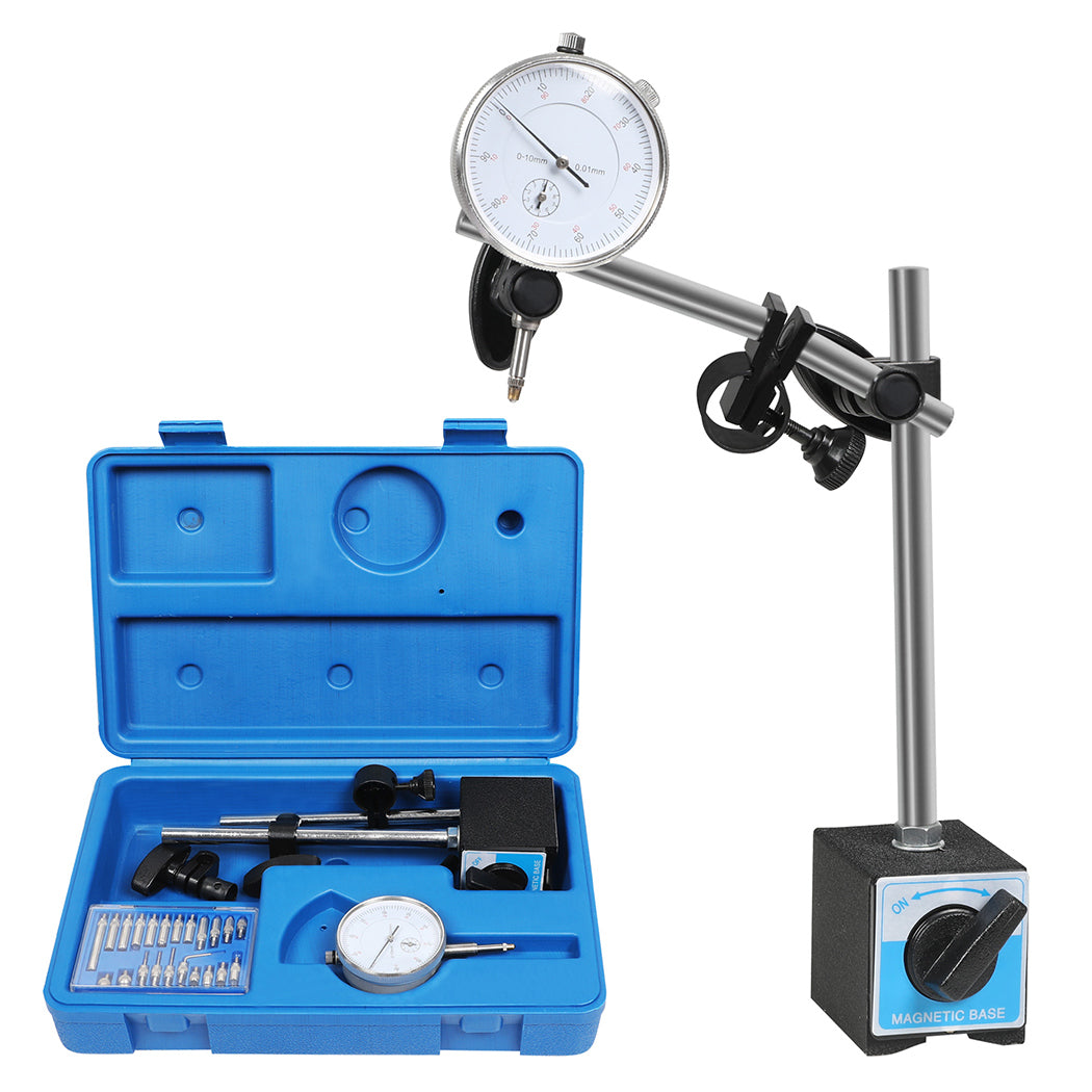 1 Sets of Traderight 1 Sets Of Dial Indicator Gauge Magnetic