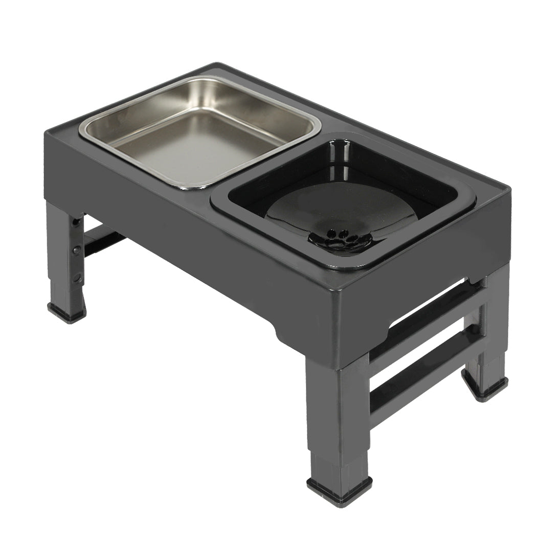Pawz Elevated Pet Feeder 4 Height Adjustable