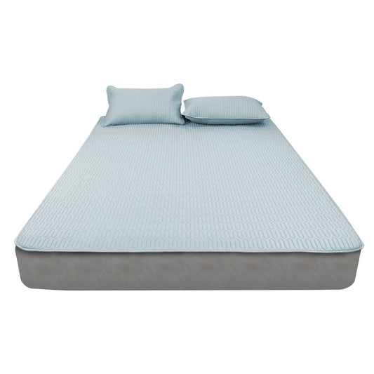 Dreamz Latex Cooling Bed Sheet Set Fitted 3Pcs King
