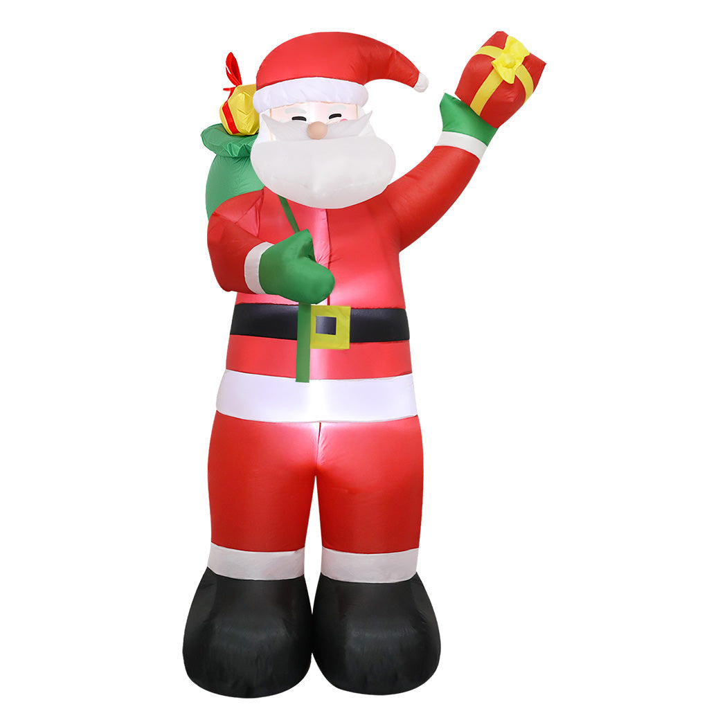 Santaco Inflatable 2.4M Claus Led Christmas Decor