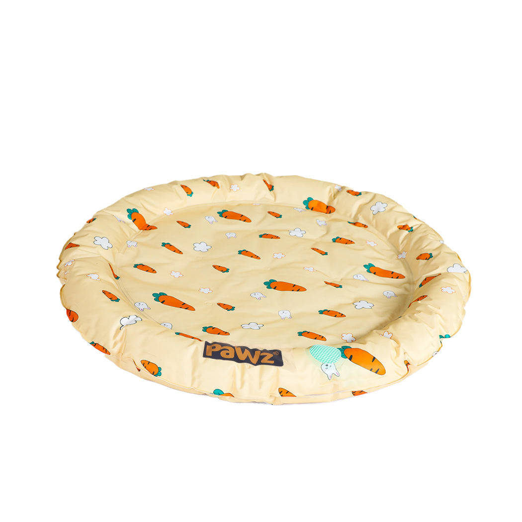 Pawz Pet Cool Gel Mat Cat Bed Dog Bolster L Large
