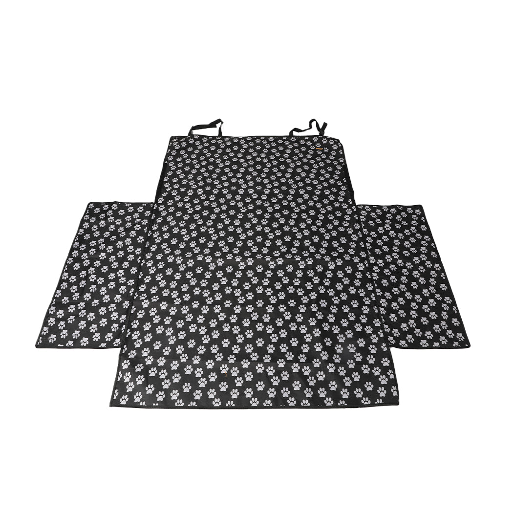 Pawz Pet Boot Car Seat Cover Hammock Black
