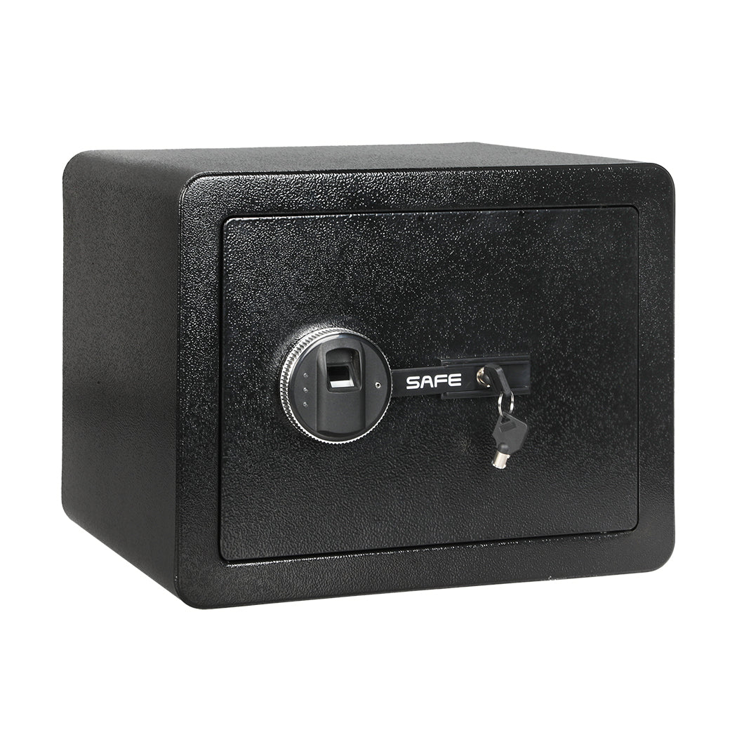 23.3L Digital Security Safe Box Fingerprint Key Lock Valuables Cash Documents