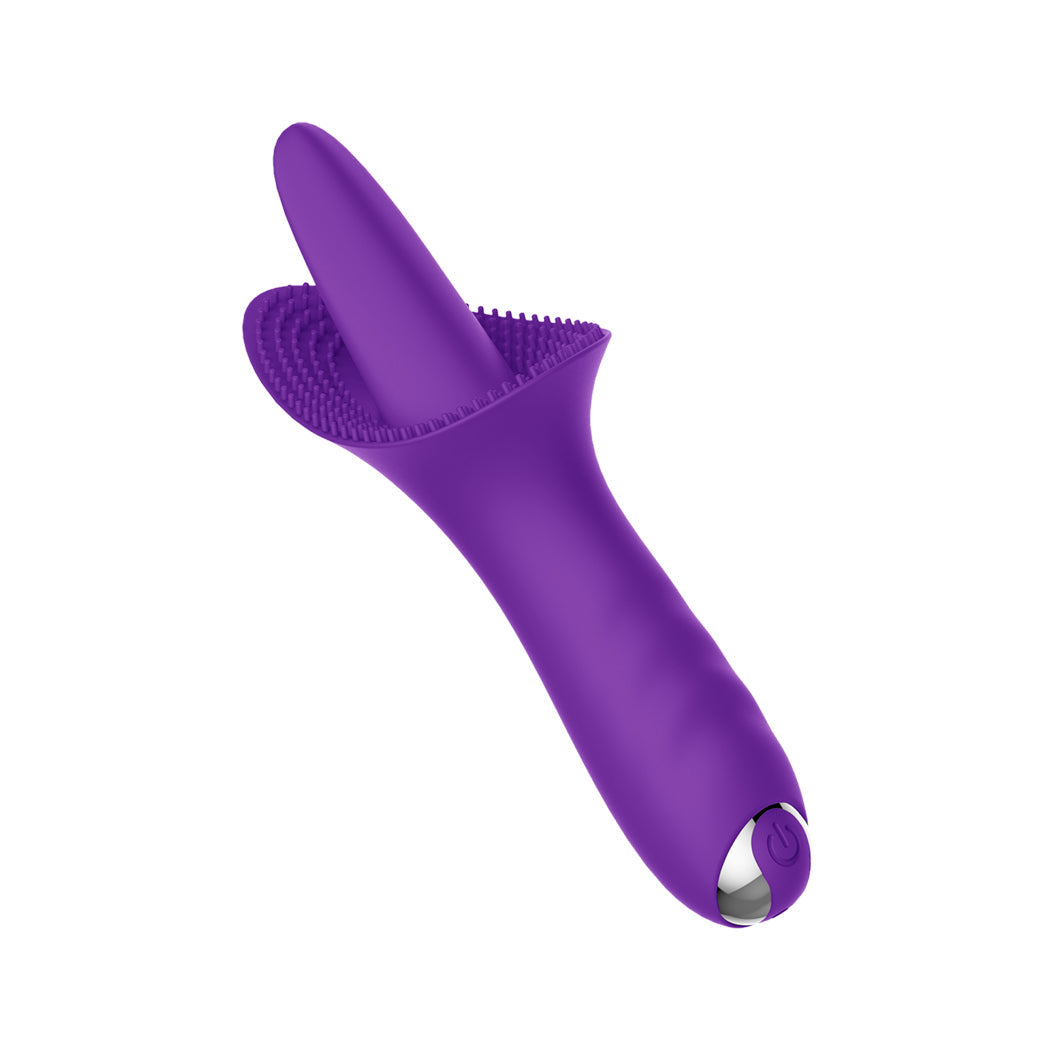 Urway Vibrator Licking Tongue Sex Toy Purple