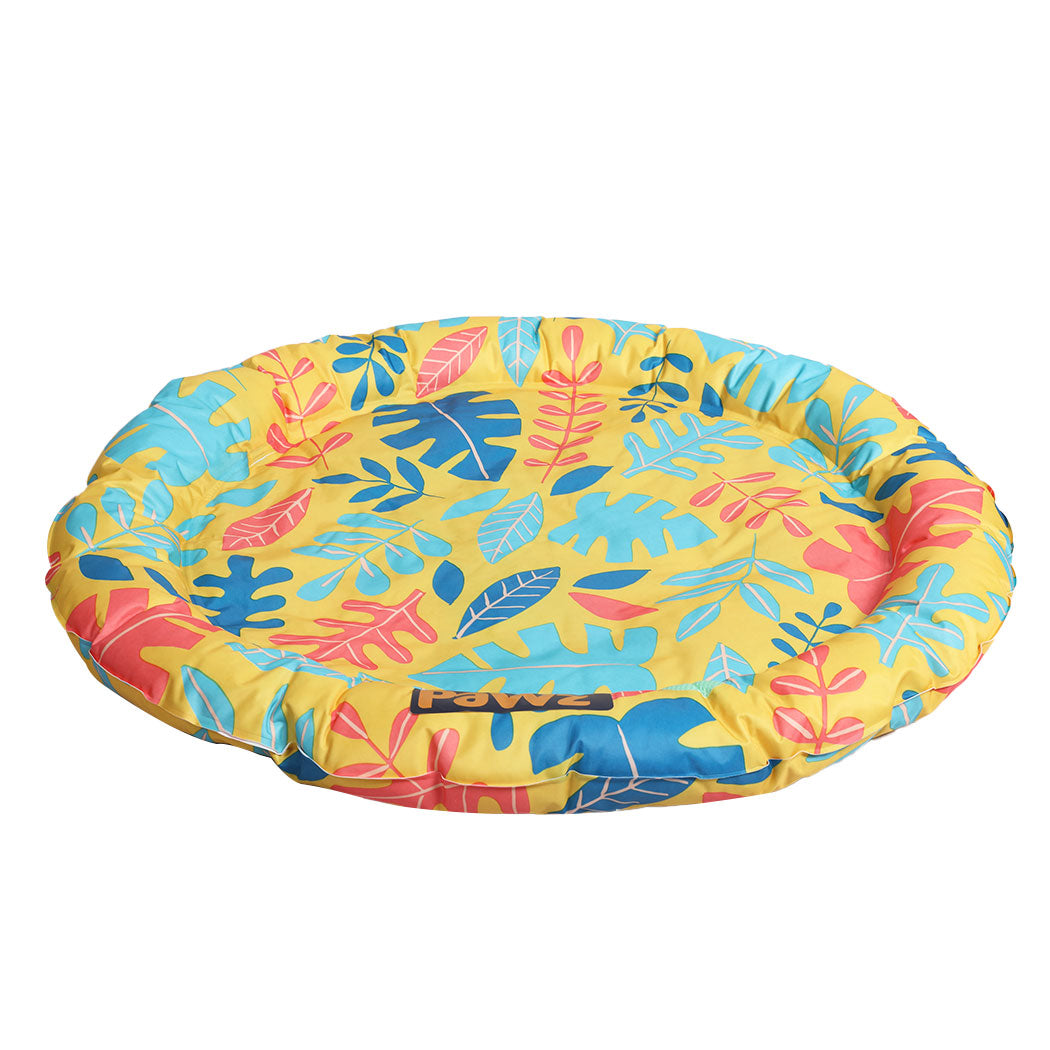 Pawz Pet Cool Gel Mat Cat Bed Dog Bolster L Large