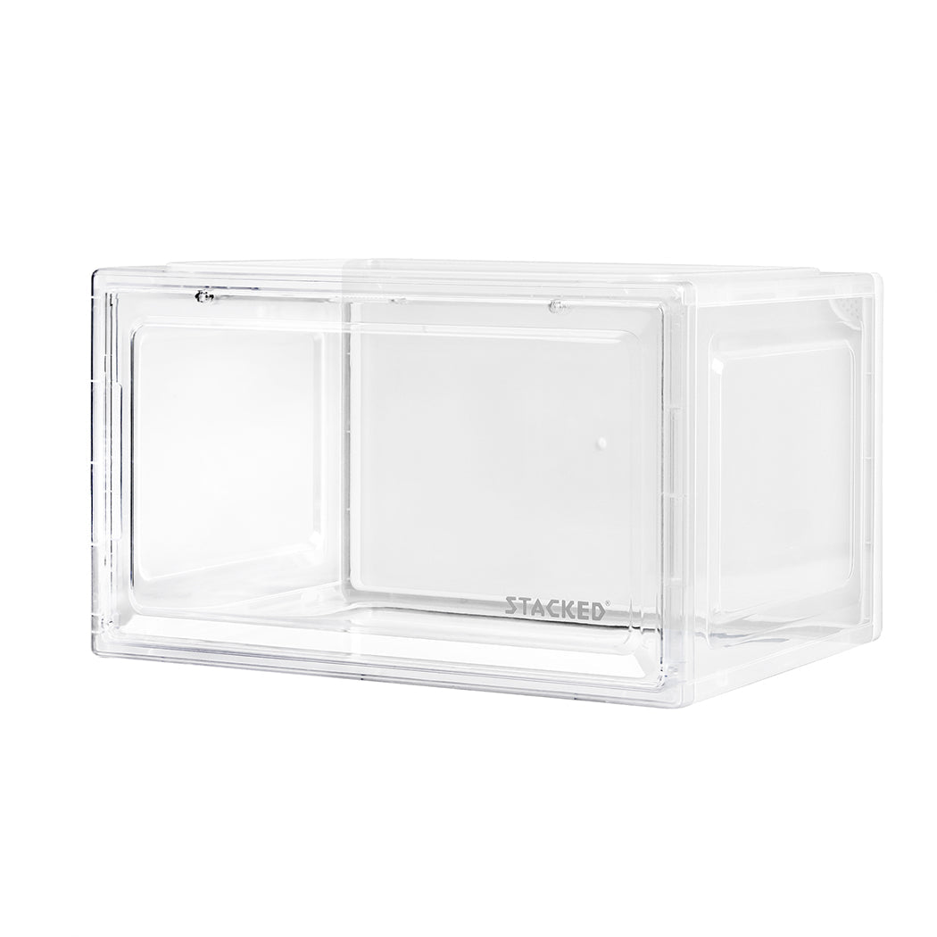 Stacked Shoe Box Acrylic Sneaker Display 1Pc Clear