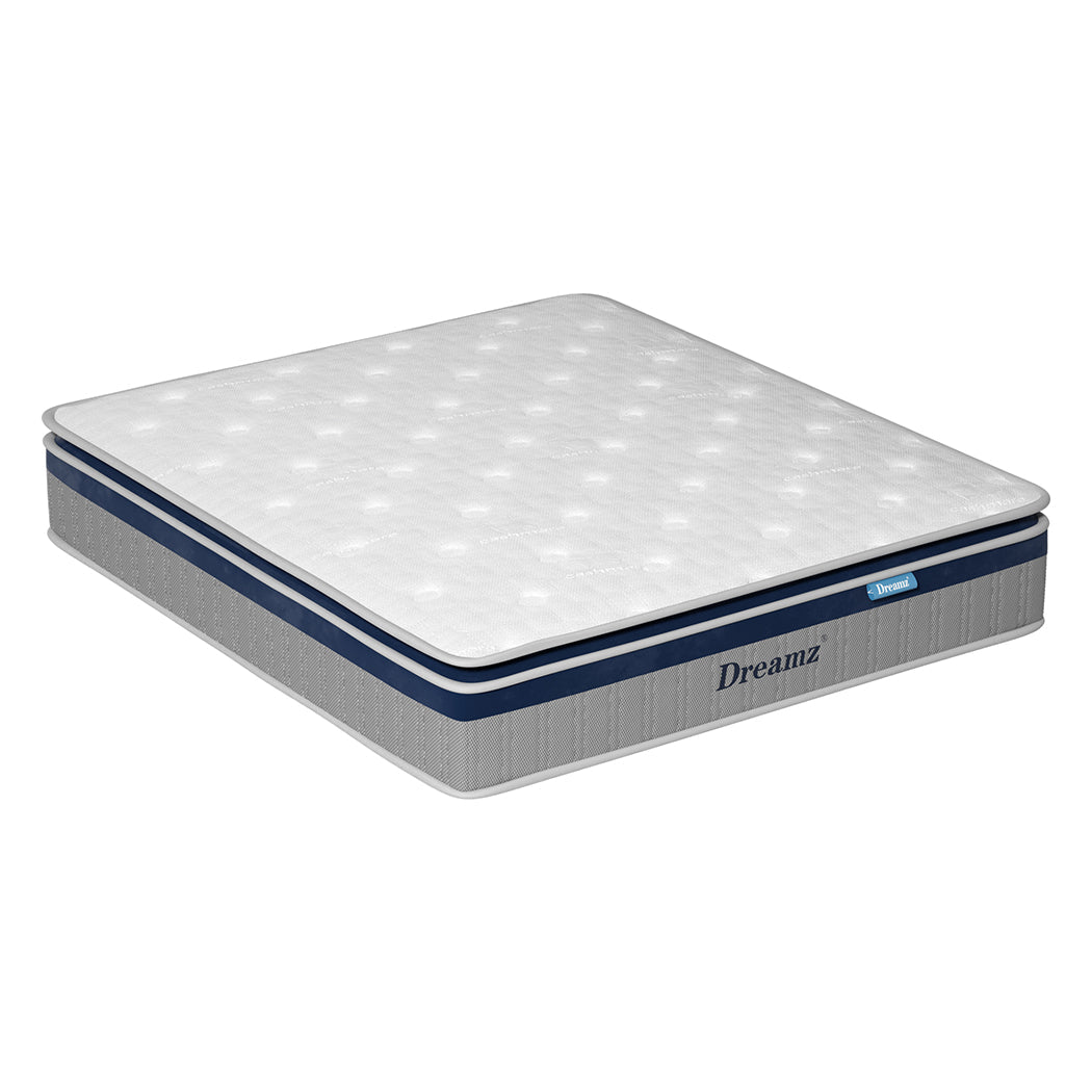 Dreamz Spring Mattress Pillow Top All Sizes 32Cm
