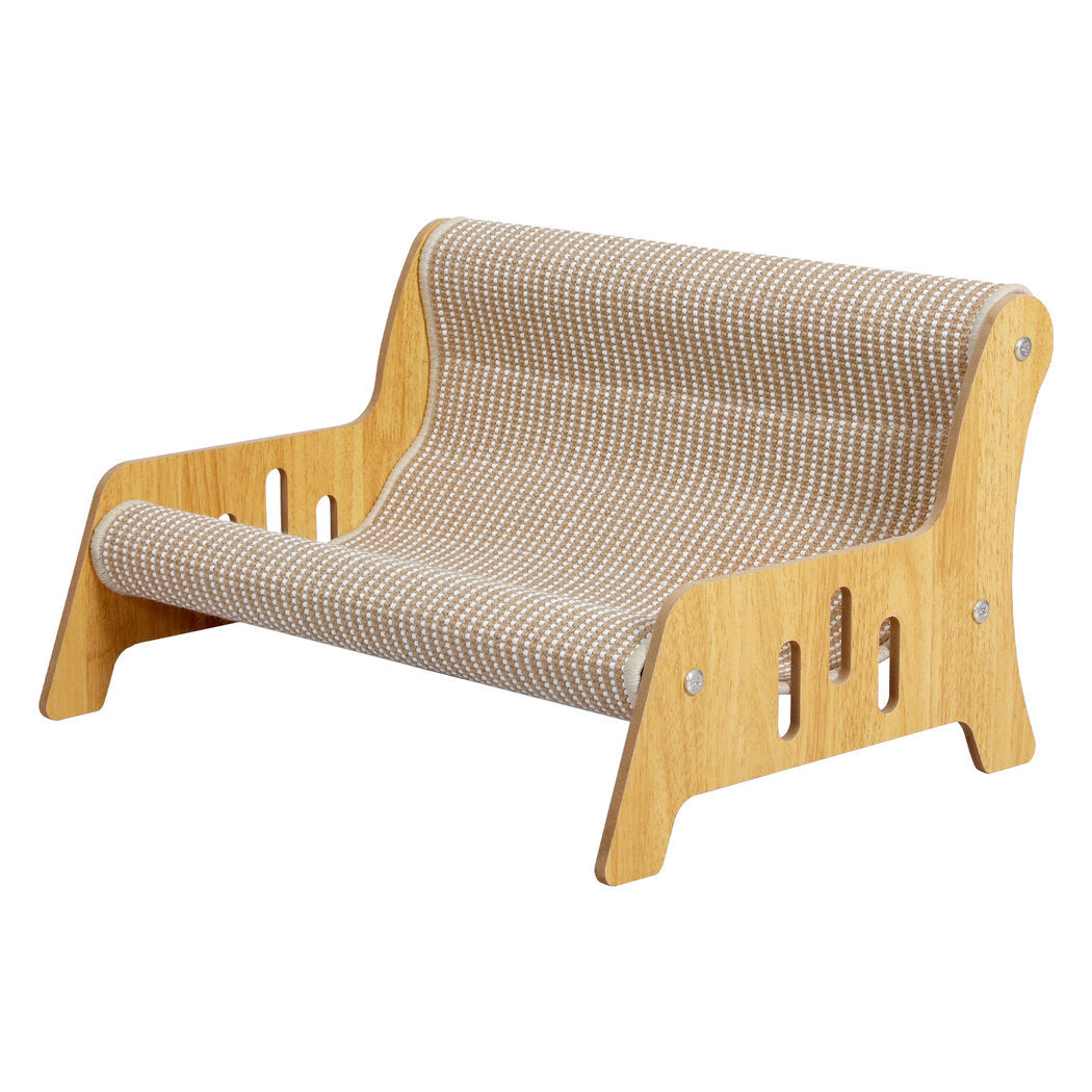 Pawz 2 In 1 Cat Scratcher Bed Lounge Chair 52Cm Wide Supports 10Kg
