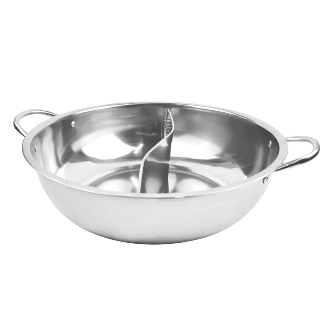 Toque 34Cm Stainless Steel Twin Mandarin