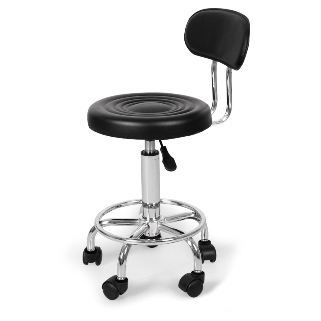 Salon Stool Swivel Bar Stools Black