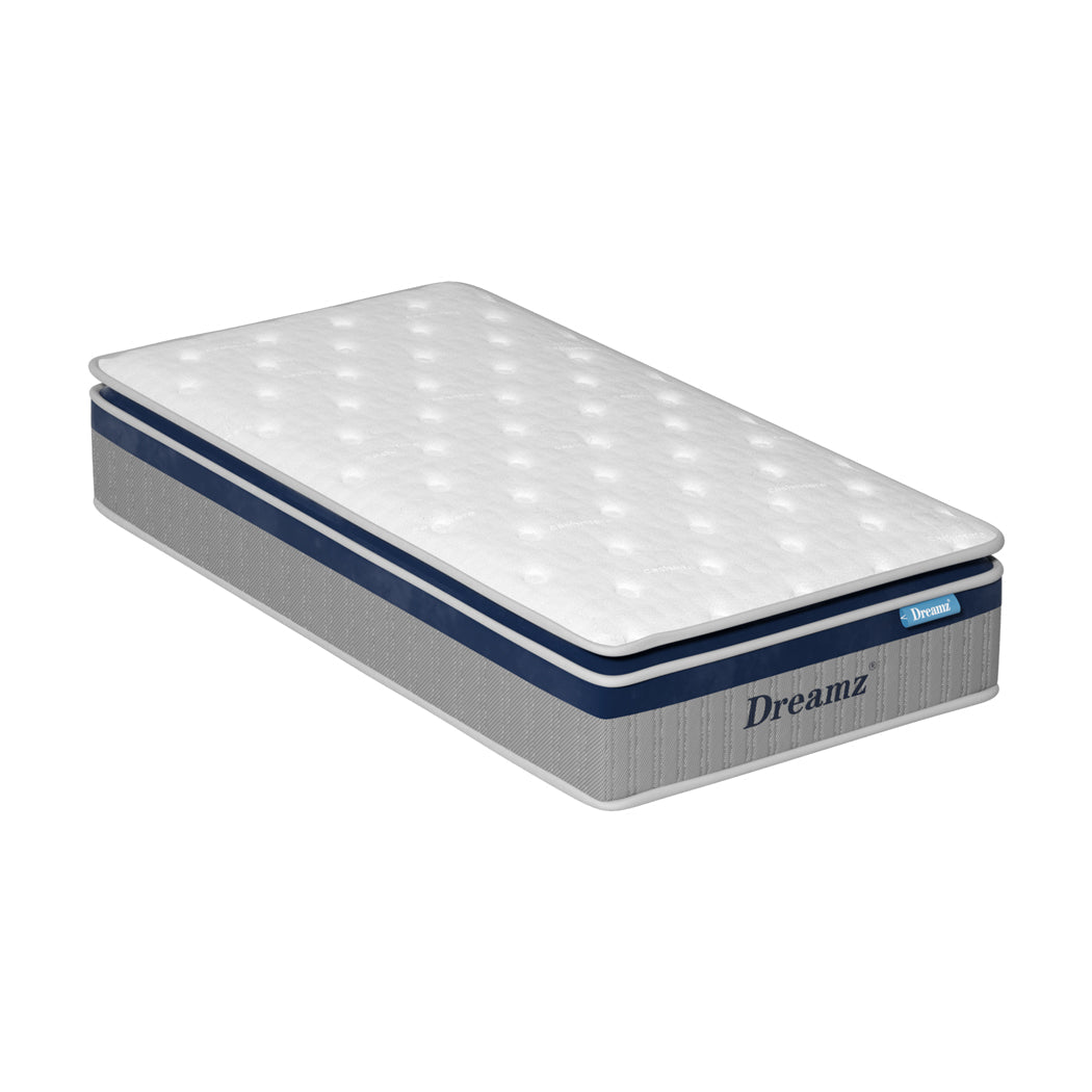 Dreamz Spring Mattress Pillow Top All Sizes 32Cm