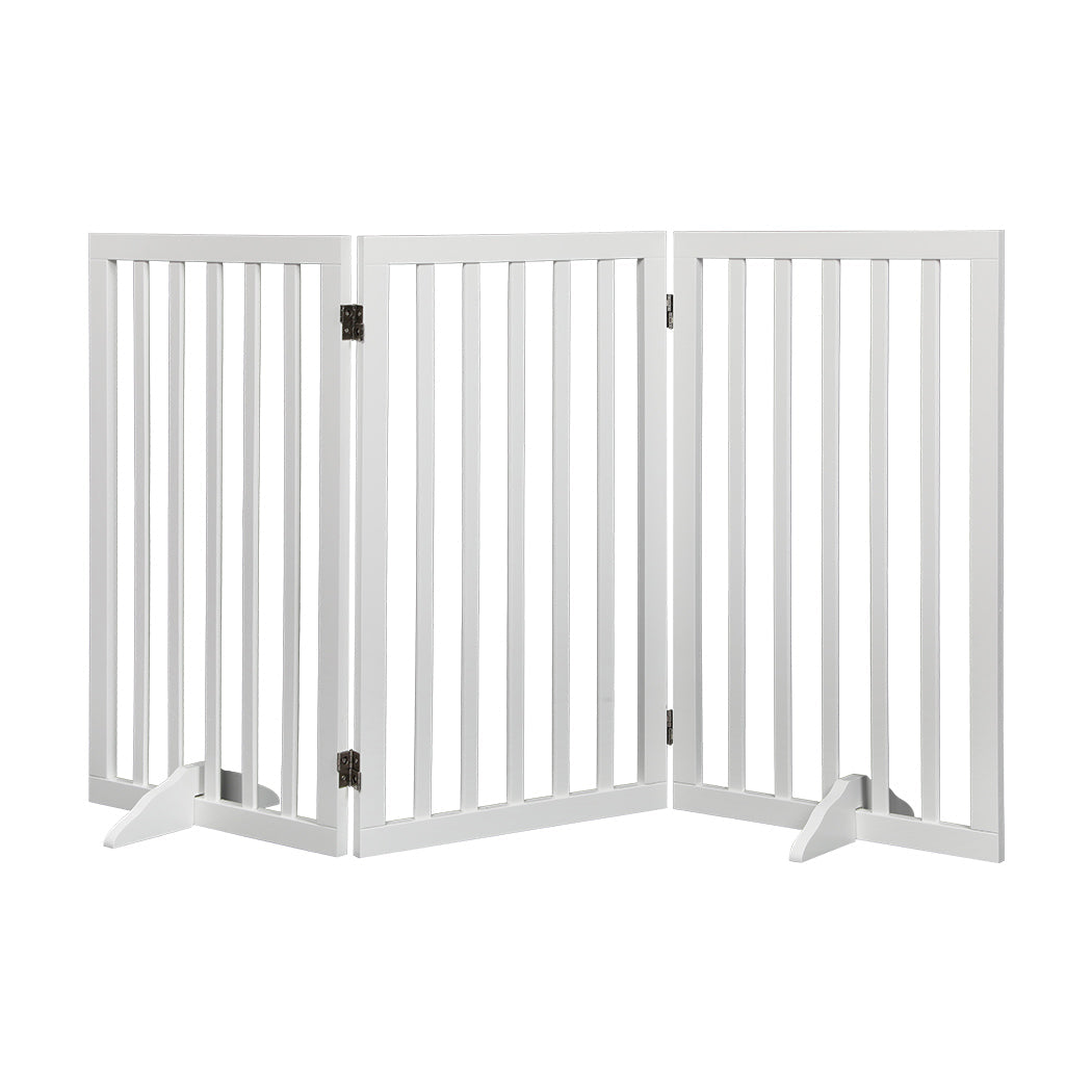 Pawz Pet Gate Dog Fence Safety White 400X 3Mm