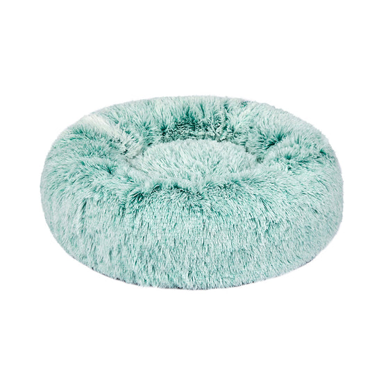 Pawz Pet Bed Cat Dog Donut Nest Calming Teal Large