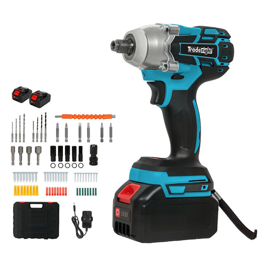 Traderight Impact Wrench 21V Cordless73pcs550nm 2X4.0Ah