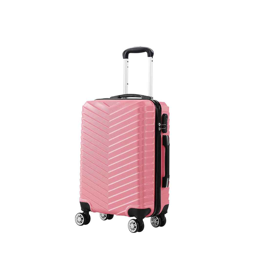 Slimbridge 20" Carry On Travel Luggage Rose Inch