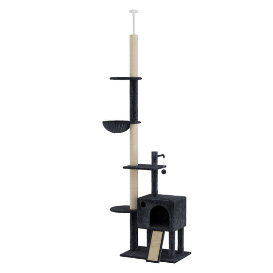 Pawz Cat Tree Scratching Post Scratcher Hammock Condo