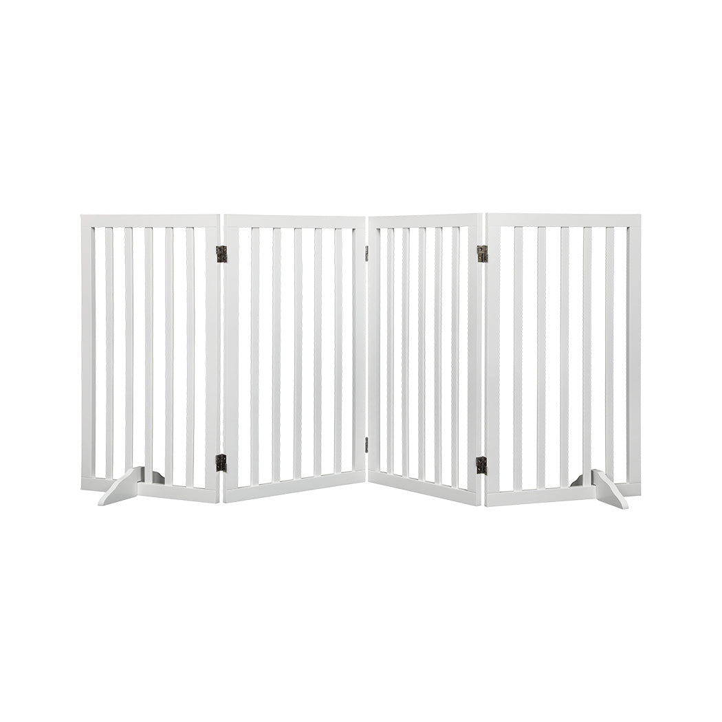 Pawz Pet Gate Dog Fence Safety White 800X 3Mm