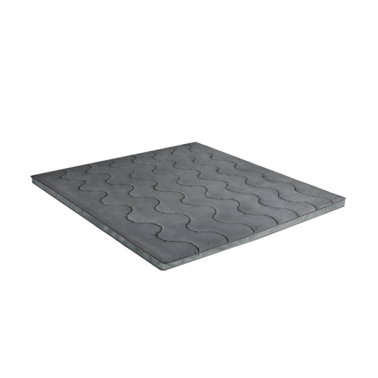 Dreamz Queen Bamboo Charcoal Fibre Pillowtop Mattress Topper Protector