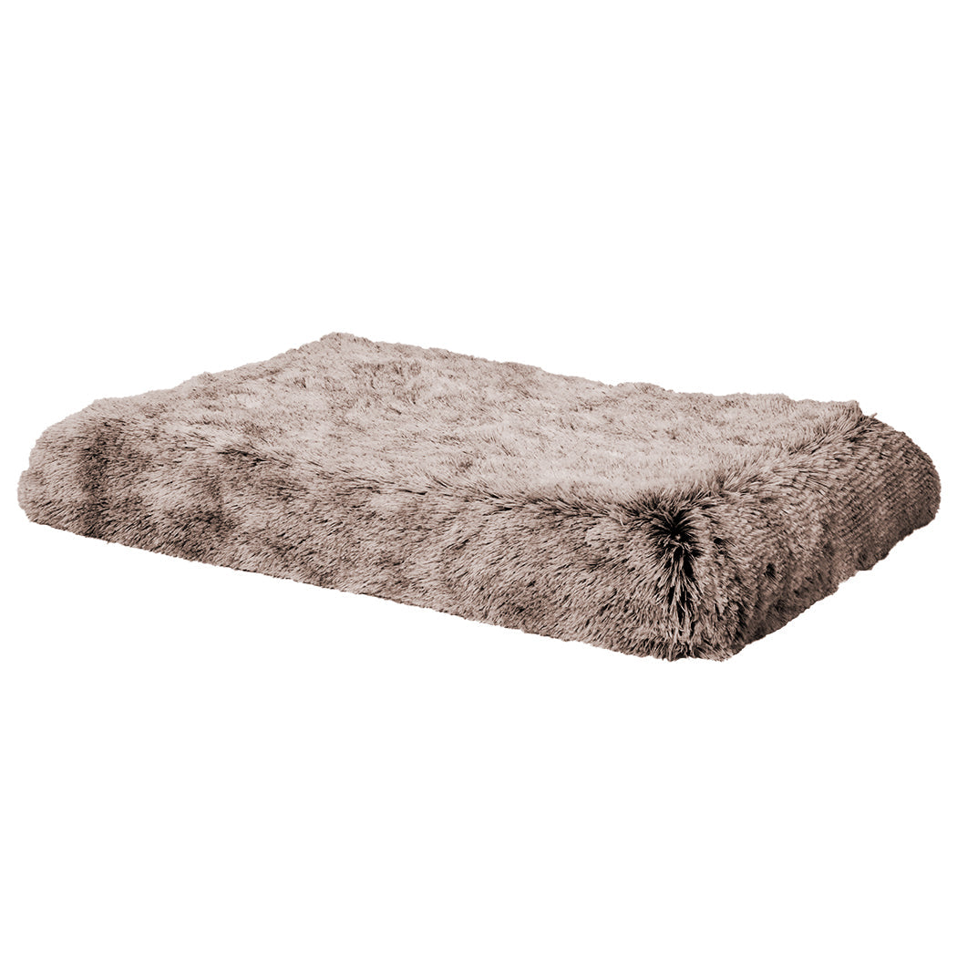 Pawz Dog Mat Pet Calming Bed Memory Coffee Medium