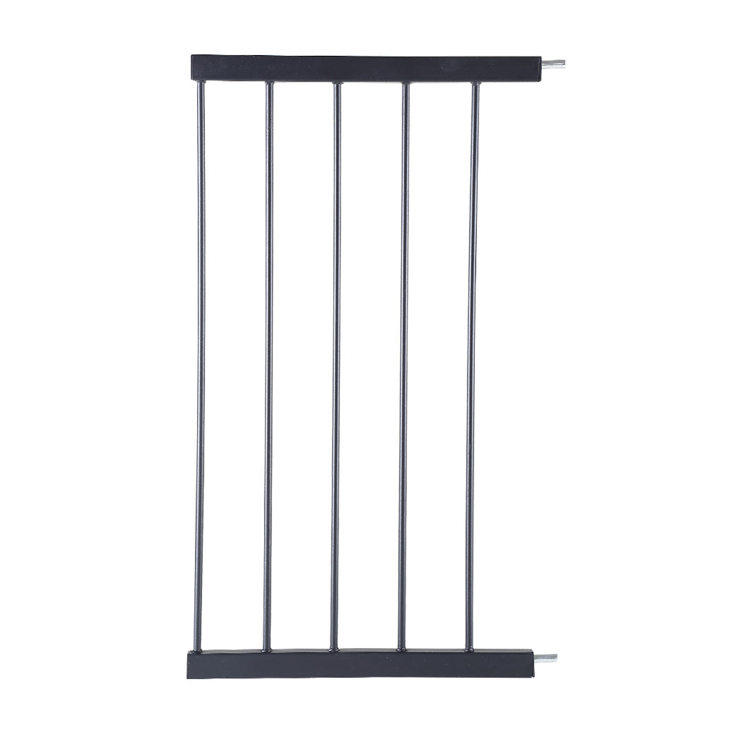 Baby Safety Gate Pet Barrier Black 45Cm Extension For Home