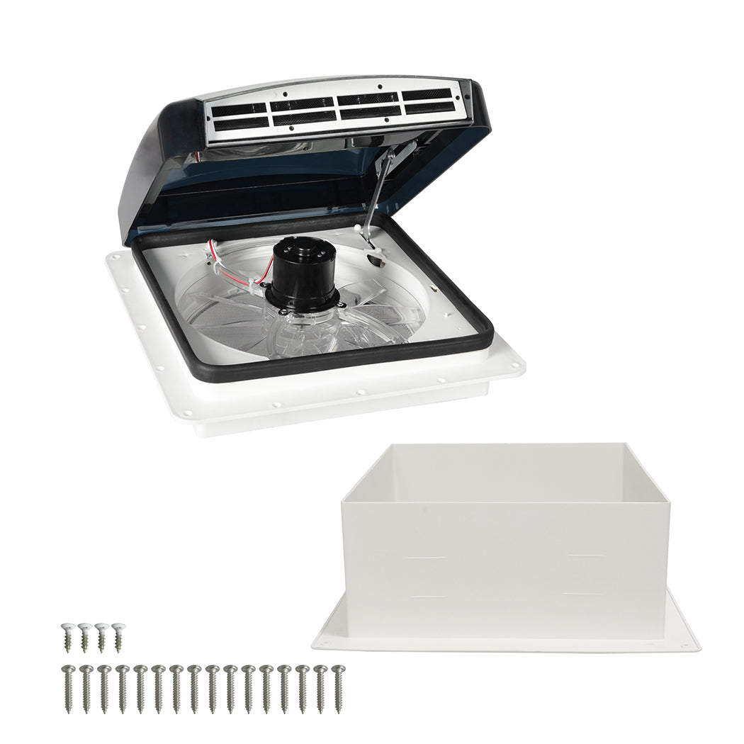 12V Roof Vent Hatch Air Efficient Ventilation For Rvs And Campers