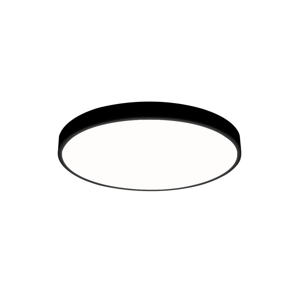 Emitto 3 Colour Ultra Thin 5Cm Led Ceiling 60W Black